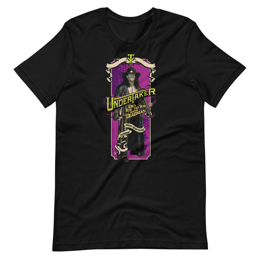 [Color:Black] Undertaker "Toe To Toe" T-Shirt