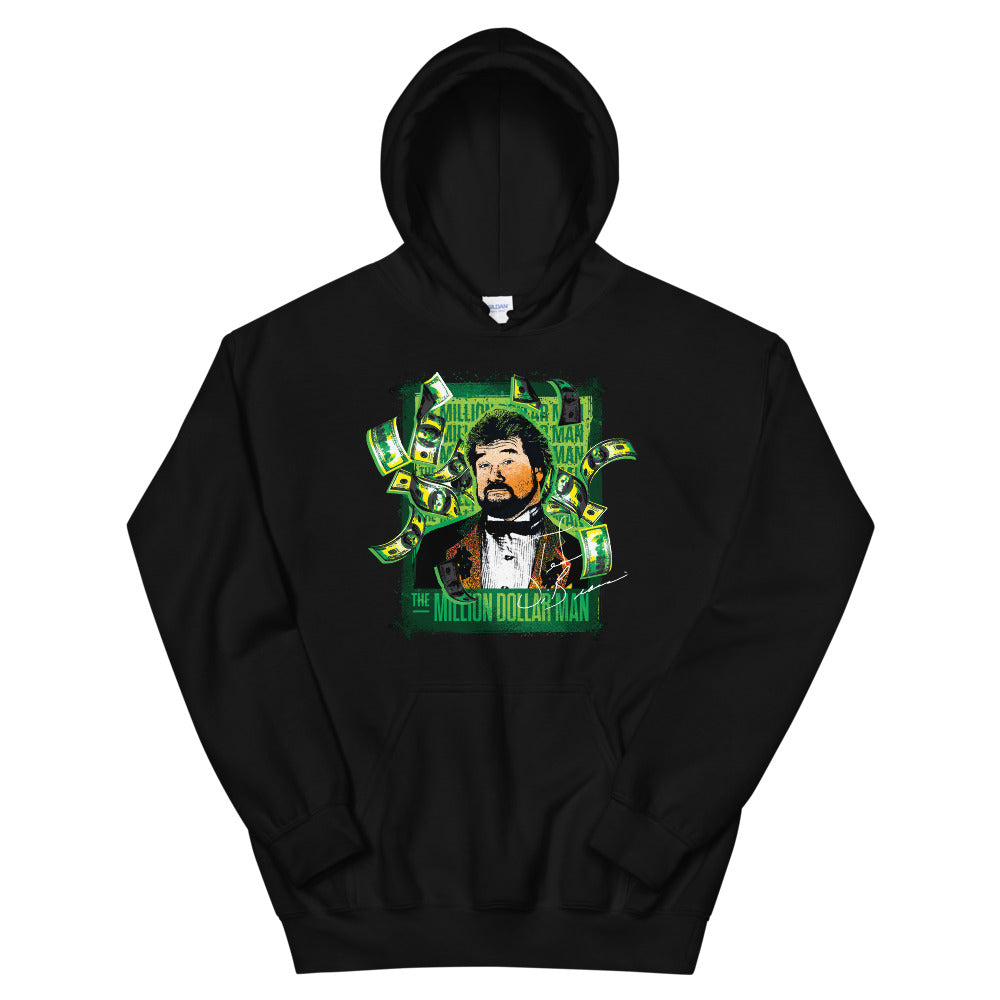 “Million Dollar Man” Ted DiBiase "Money" Pullover Hoodie Sweatshirt