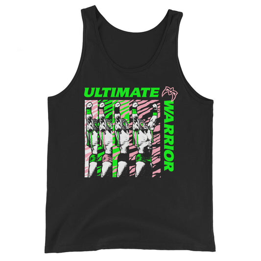 [Color:Black] Ultimate Warrior "Feel The Power" Tank Top