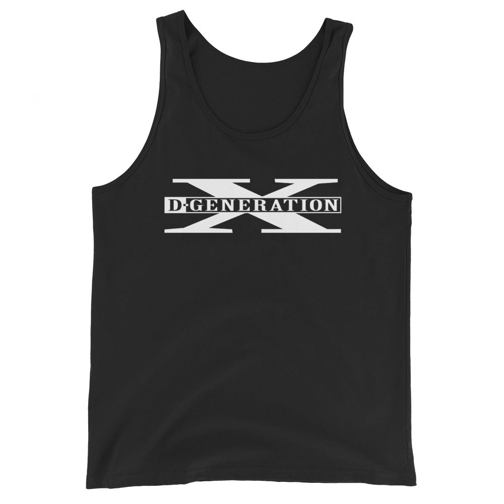 [Color:Black] D-Generation X "Classic Logo" Tank Top
