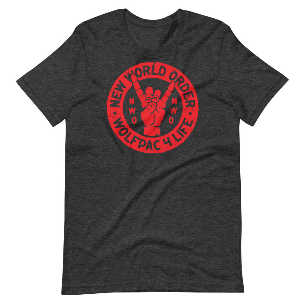 nWo "Wolfpac Badge" T-Shirt