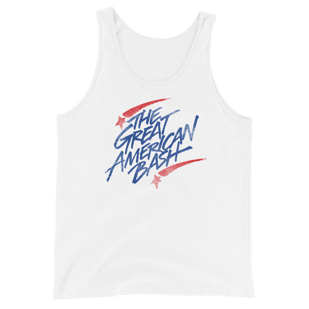 [Color:White] WCW The Great American Bash Old School Tank Top