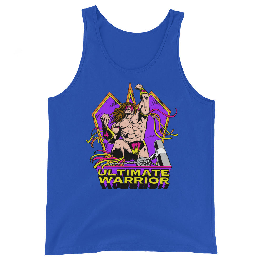 [Color:True Royal] Ultimate Warrior "Ultimate Pose" Tank Top
