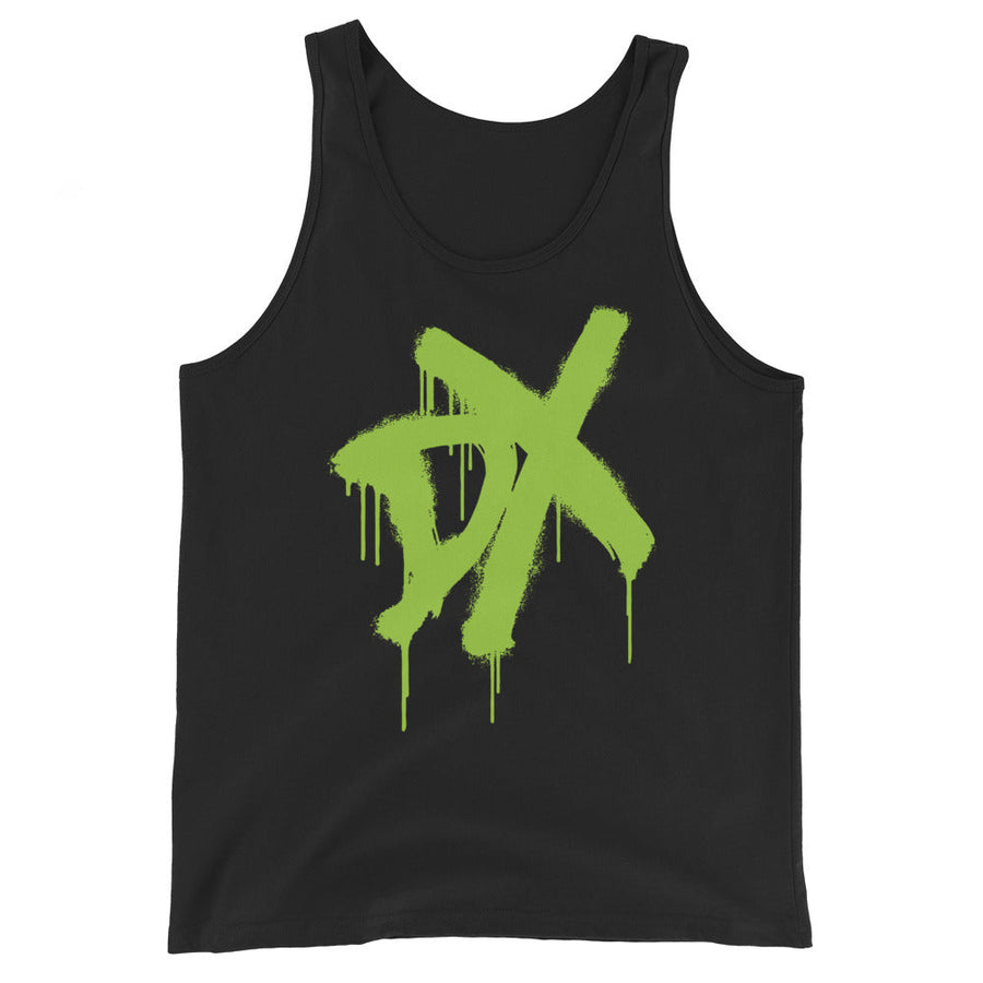 [Color:Black] D-Generation X "Spraypaint" Tank Top