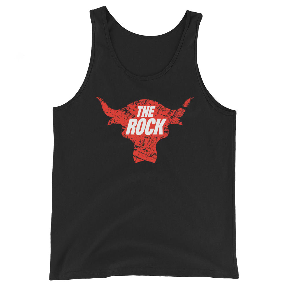 [Color:Black] The Rock "Brahma Bull" Tank Top