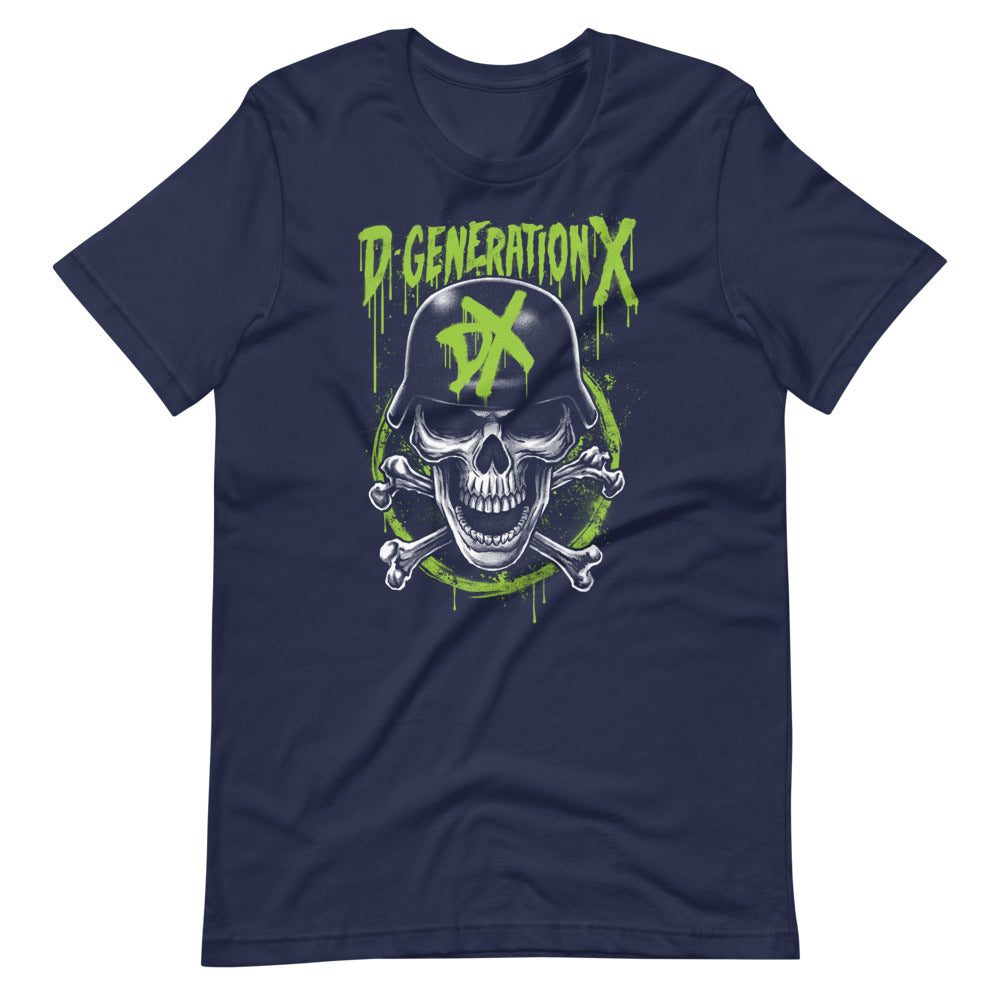D-Generation X "DX Army Skull" T-Shirt