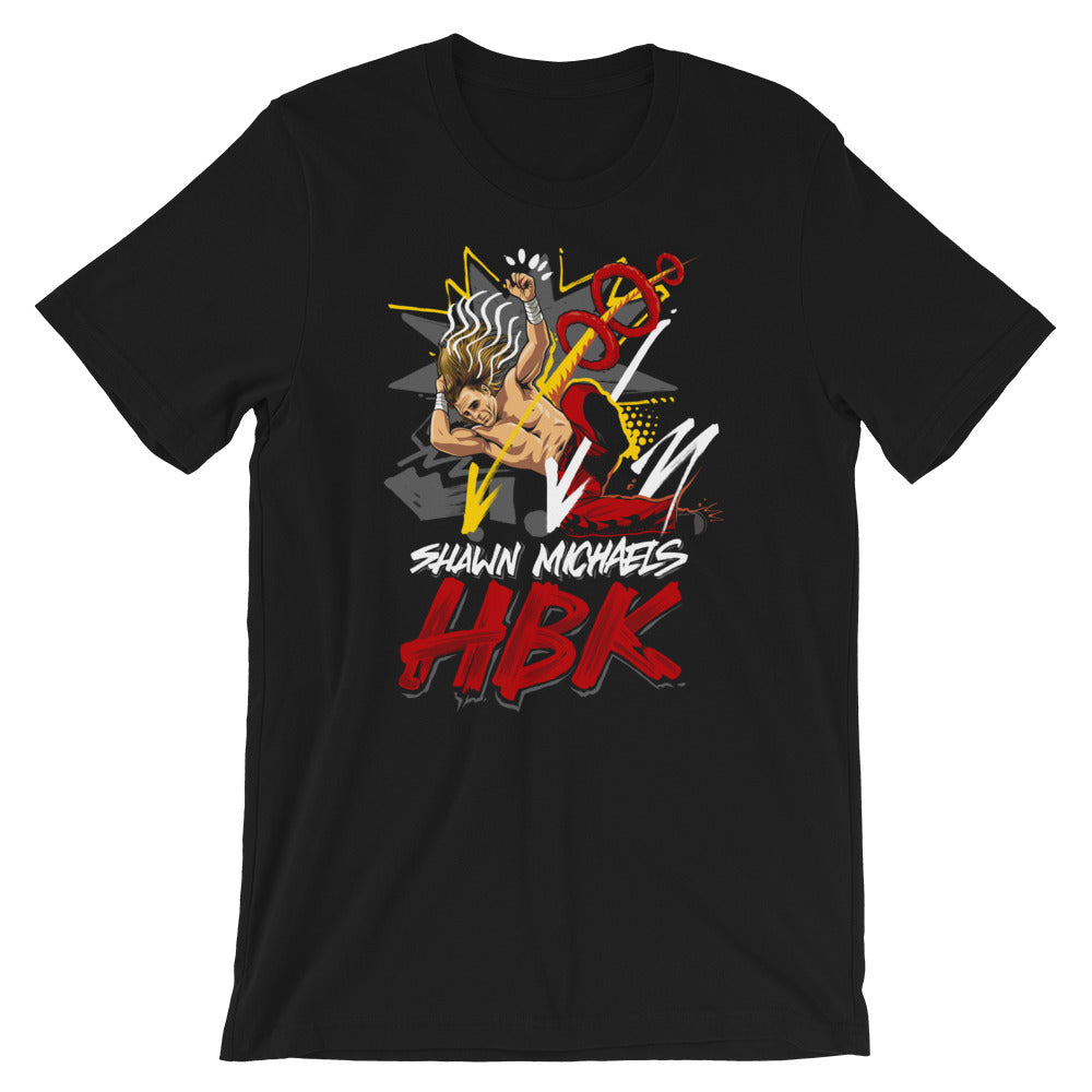 [Color:Black] Shawn Michaels "Elbow Drop" T-Shirt