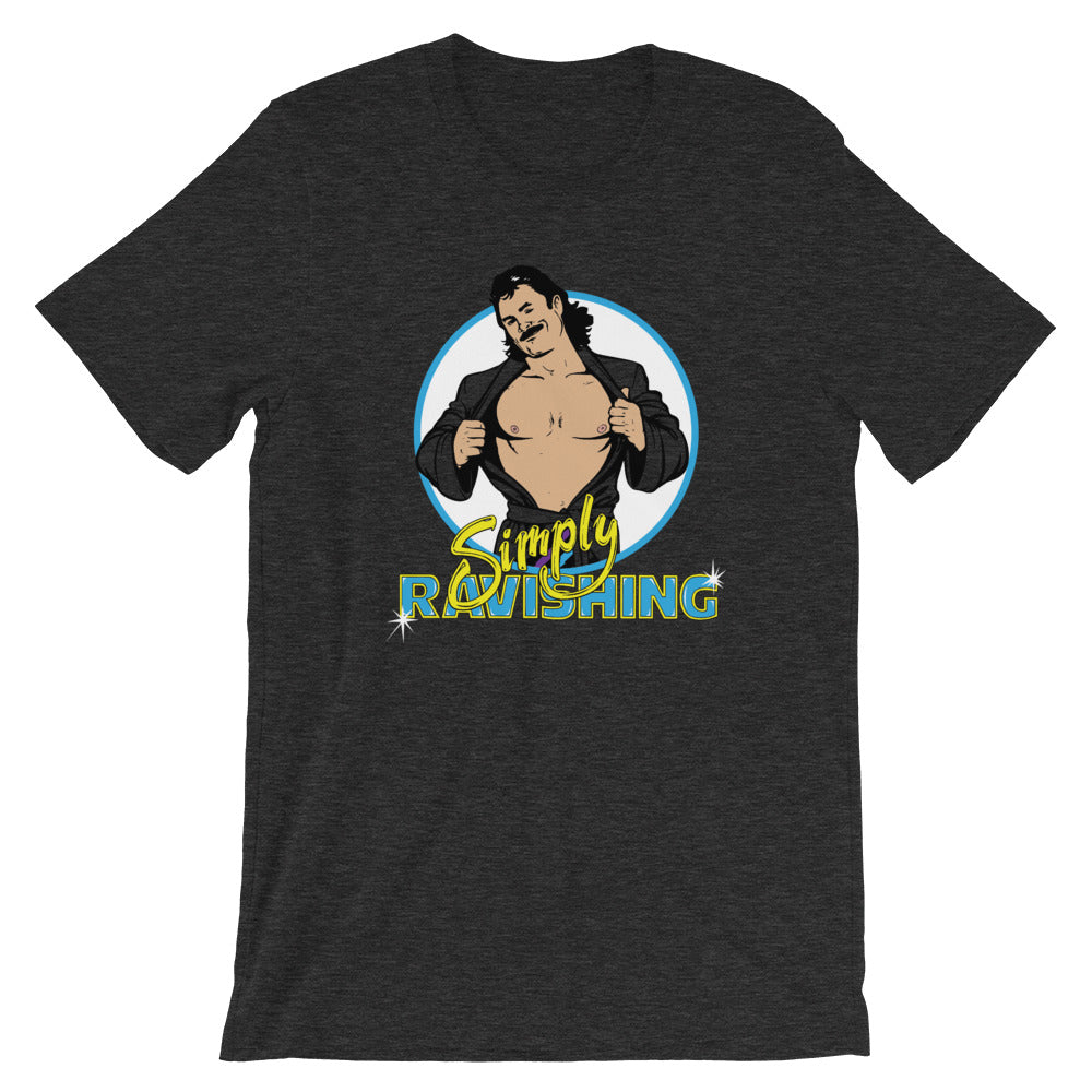 [Color:Dark Grey Heather] Ravishing Rick Rude "Simply Ravishing" T-Shirt