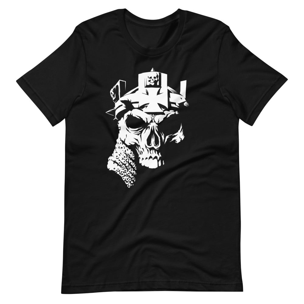 [Color:Black] Triple H "The King's Skull" T-Shirt