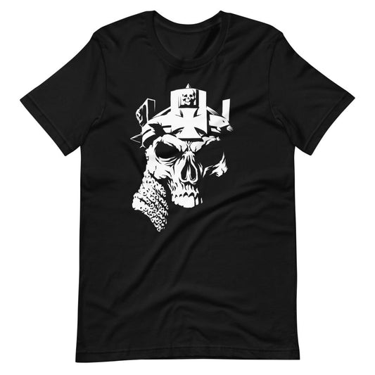 [Color:Black] Triple H "The King's Skull" T-Shirt
