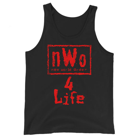 nWo "Wolfpac 4 Life" Tank Top Tank Top Black PWcatalog