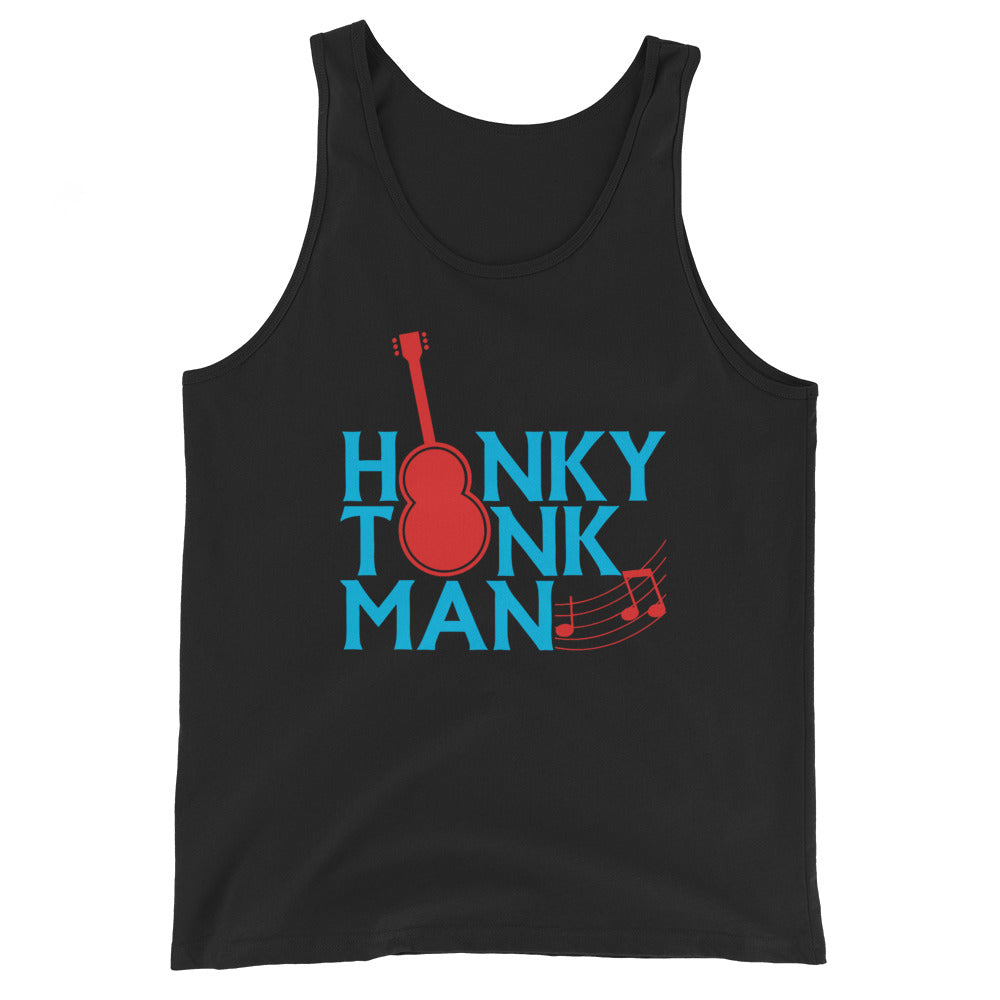 Honky Tonk Man "Guitar Logo" Tank Top