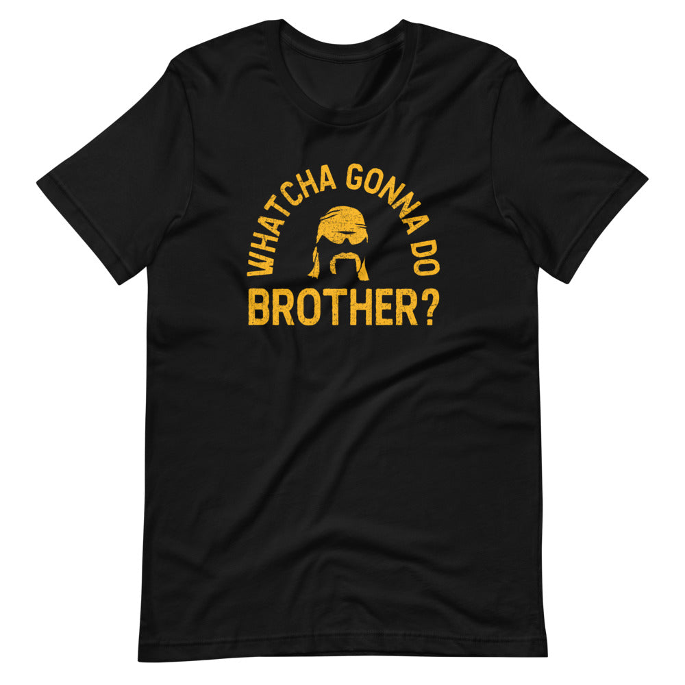 [Color:Black] Hulk Hogan "Whatcha Gonna Do" T-Shirt