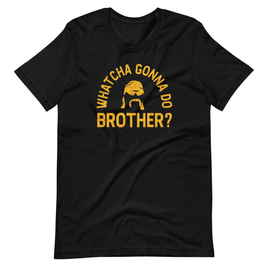 [Color:Black] Hulk Hogan "Whatcha Gonna Do" T-Shirt