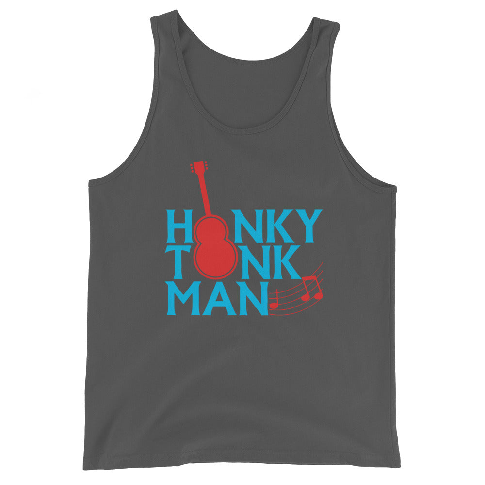 Honky Tonk Man "Guitar Logo" Tank Top