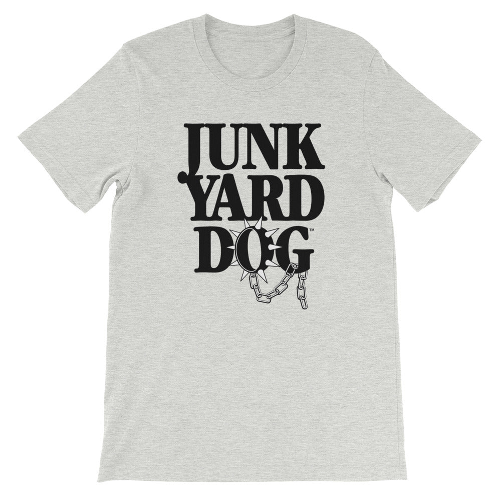 [Color:Athletic Heather] Junkyard Dog "Collar Logo" T-Shirt