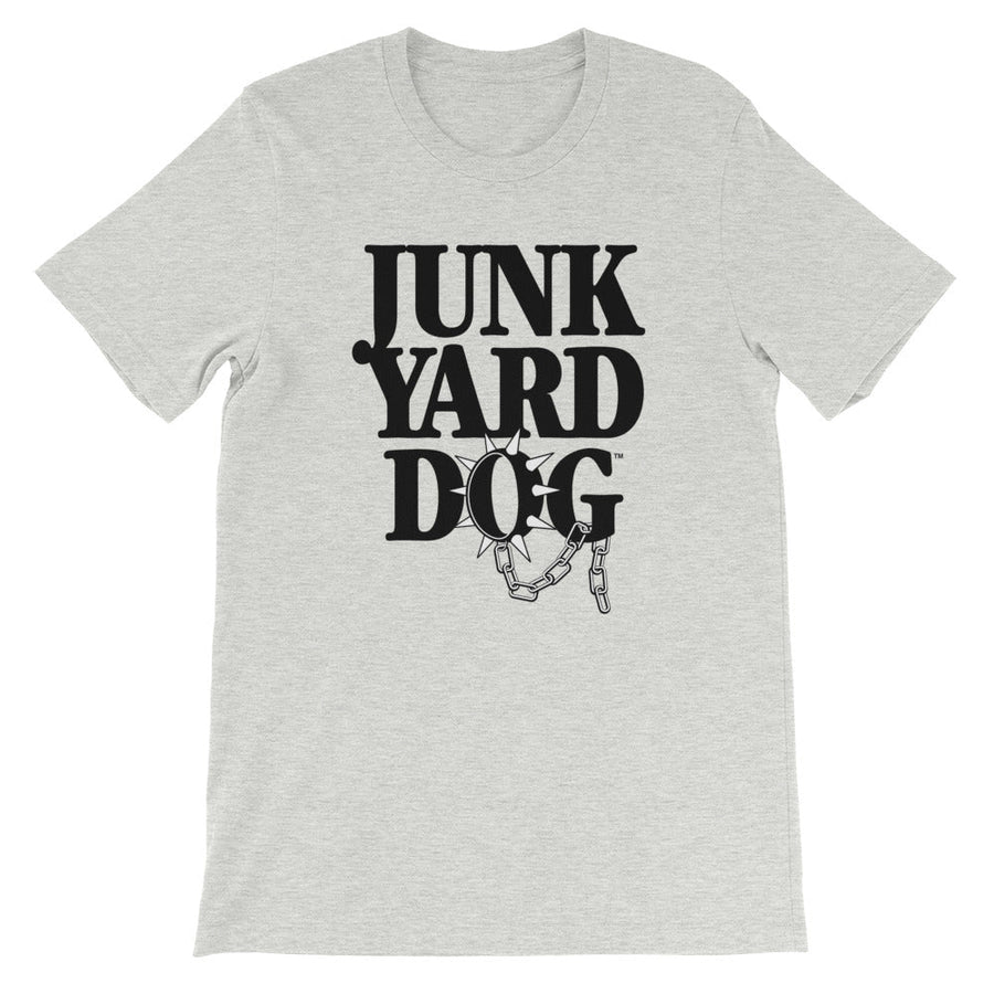[Color:Athletic Heather] Junkyard Dog "Collar Logo" T-Shirt