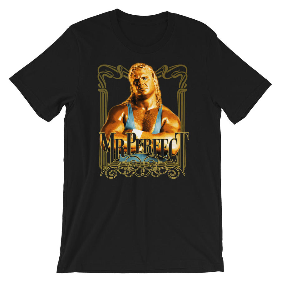 [Color:Black] Mr. Perfect "Portrait" T-Shirt