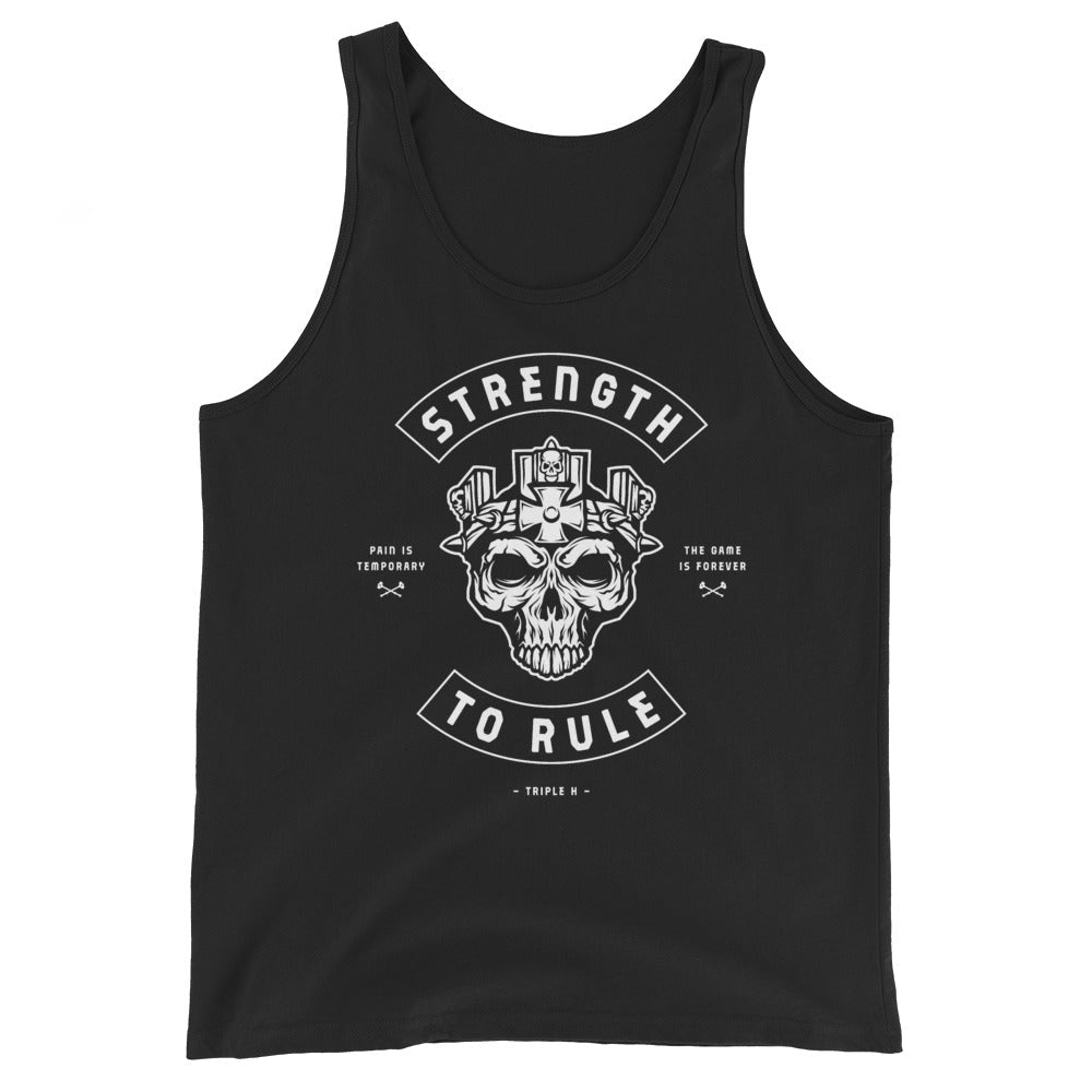 [Color:Black] Triple H "Strength To Rule" Tank Top