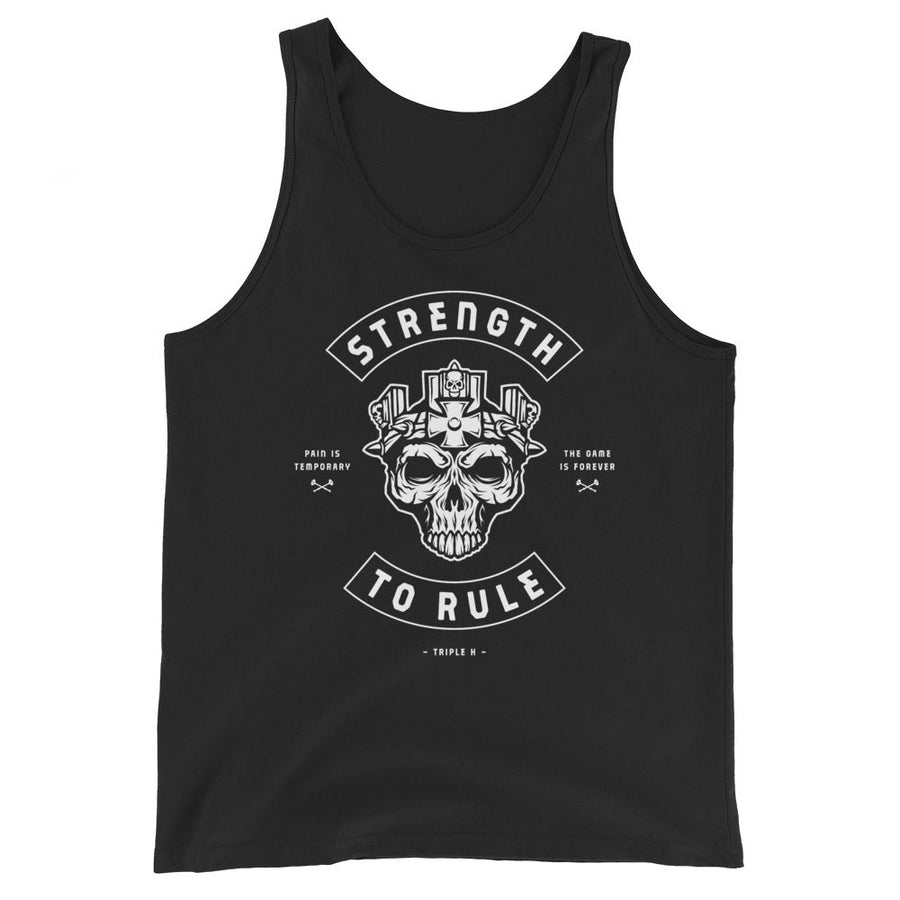 [Color:Black] Triple H "Strength To Rule" Tank Top