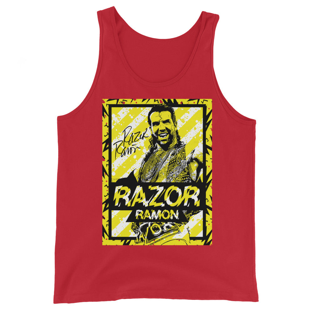 [Color:Red] Razor Ramon "Signature" Tank Top