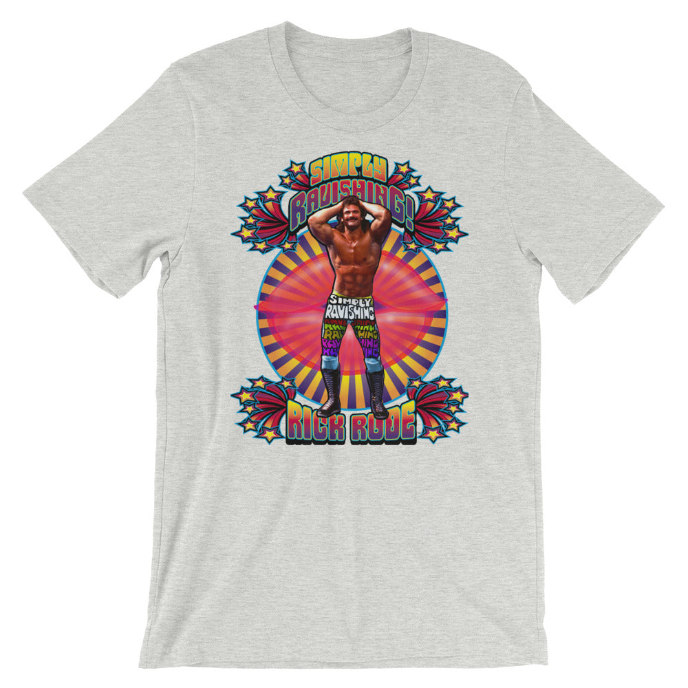[Color:Athletic Heather] Ravishing Rick Rude "Flex" T-Shirt