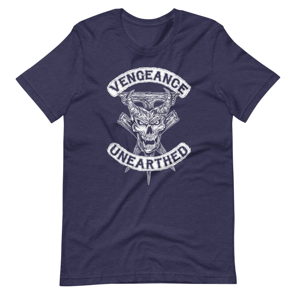 [Color:Heather Midnight Navy] Undertaker "Vengeance Unearthed" T-Shirt
