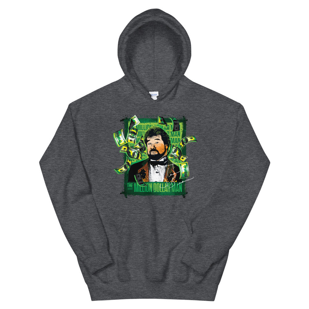 “Million Dollar Man” Ted DiBiase "Money" Pullover Hoodie Sweatshirt