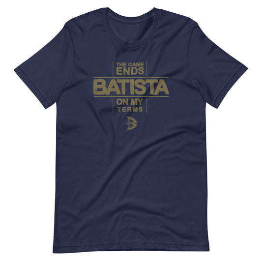[Color:Navy] Batista "On My Terms" T-Shirt