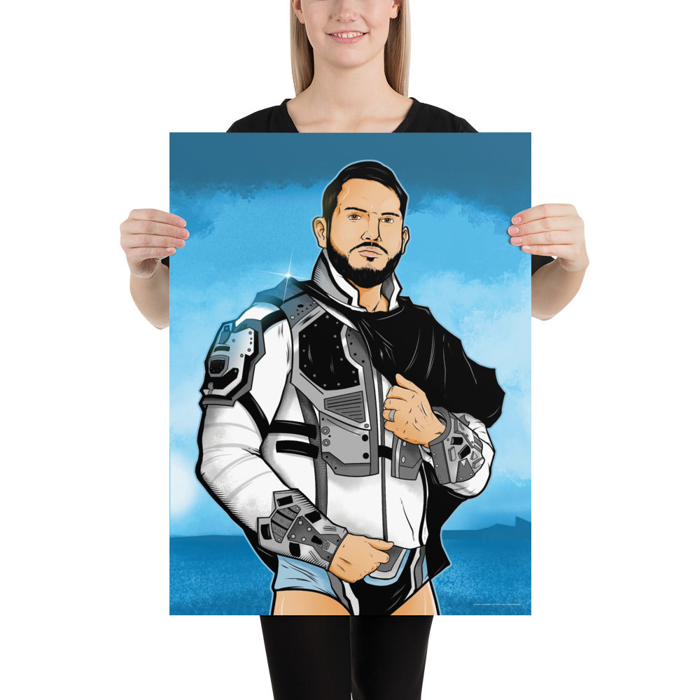 Johnny Gargano 18x24 Giclée Print