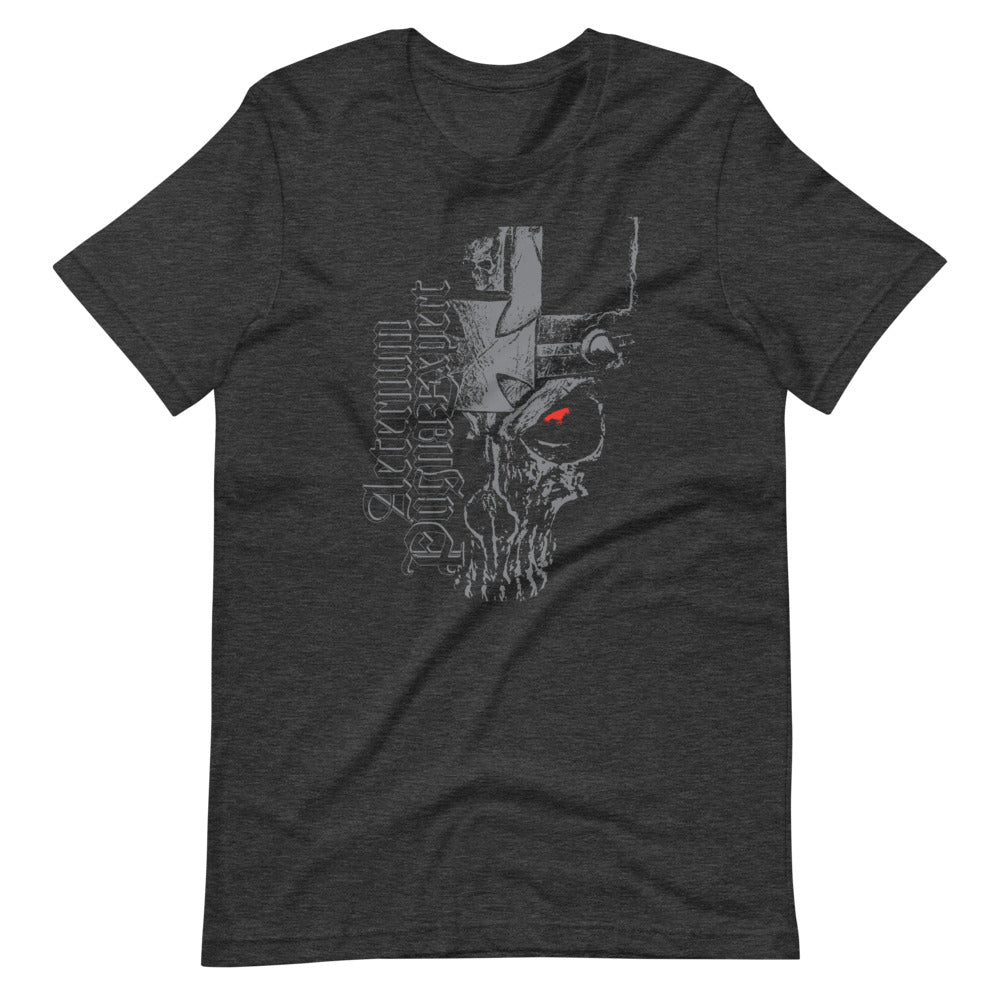 [Color:Dark Grey Heather] Triple H "Skull & Stare" T-Shirt