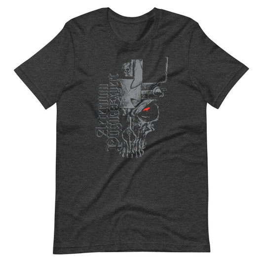 [Color:Dark Grey Heather] Triple H "Skull & Stare" T-Shirt