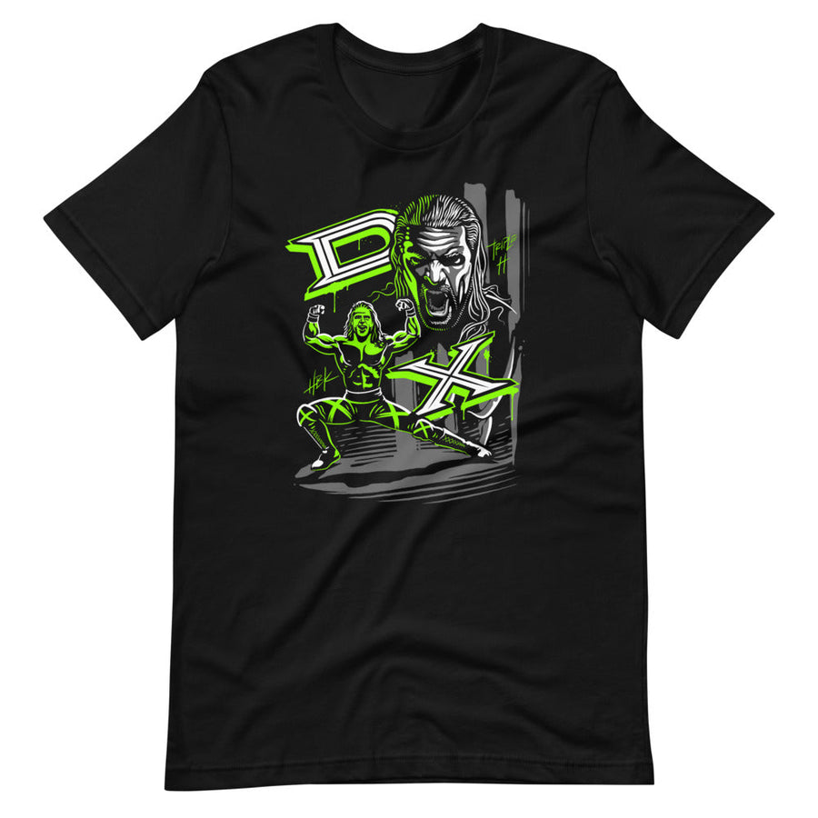 [Color:Black] D-Generation X "Neon" T-Shirt