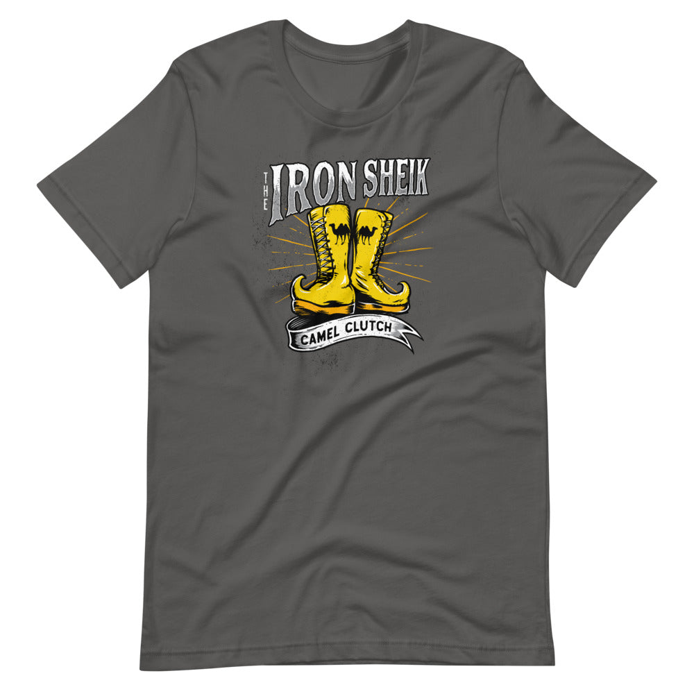Iron Sheik "Camel Clutch Boots" T-Shirt