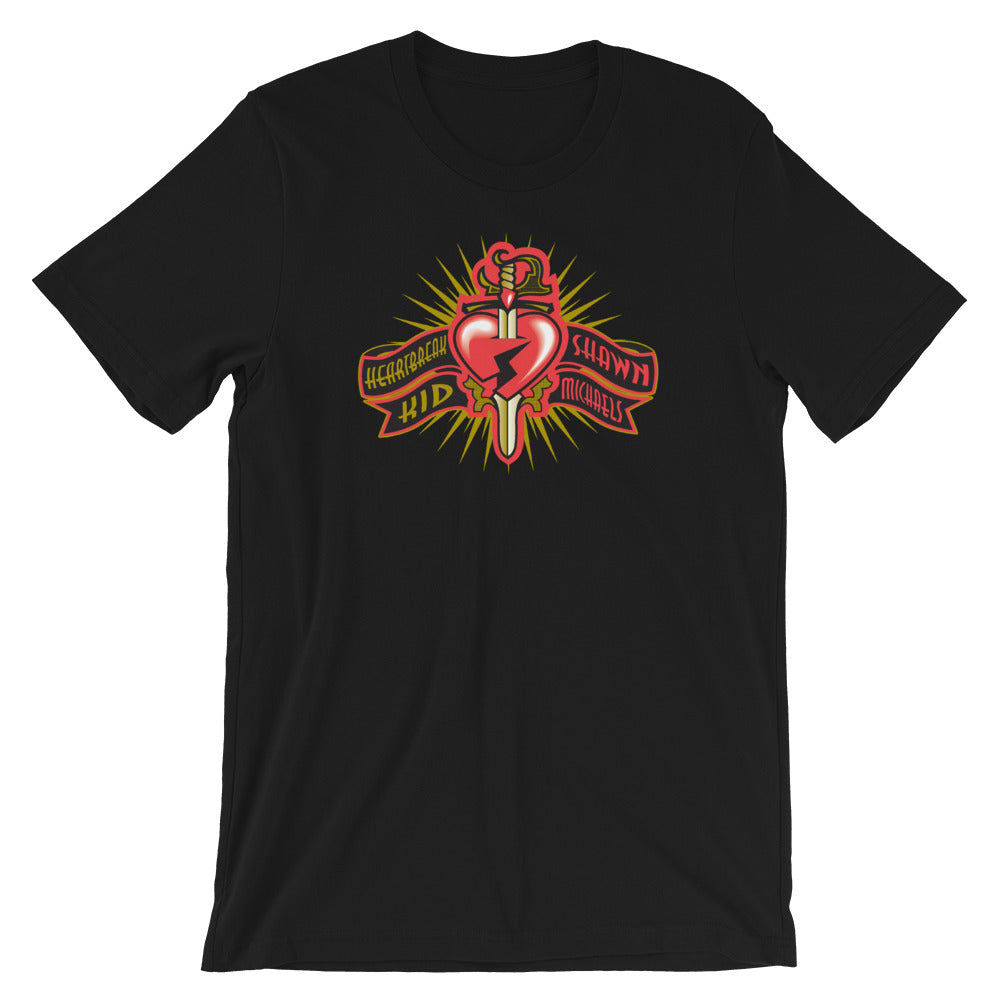 [Color:Black] Shawn Michaels "Classic Logo" T-Shirt