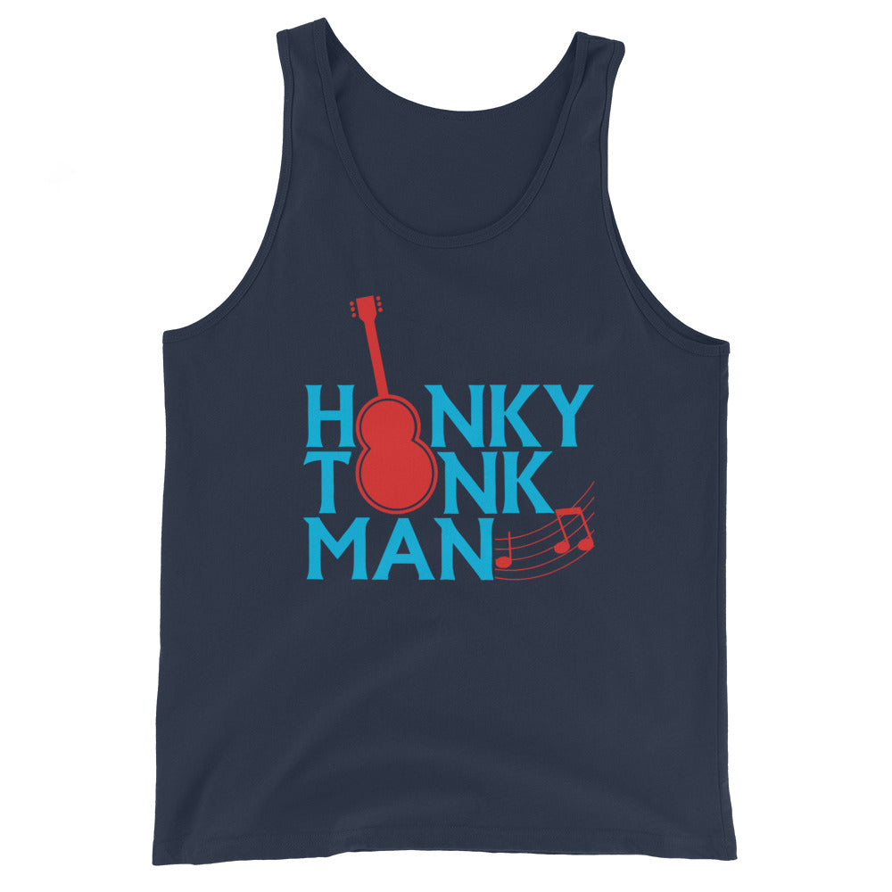 Honky Tonk Man "Guitar Logo" Tank Top