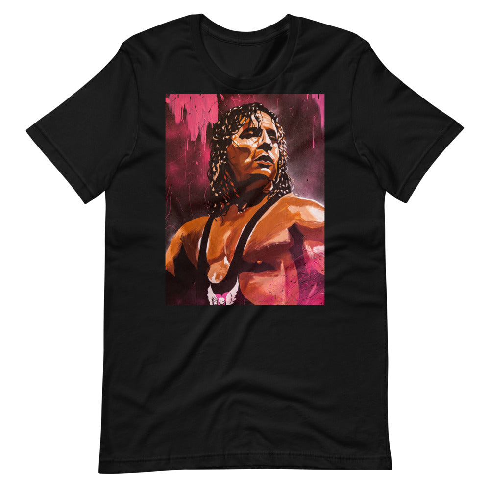 [Color:Black] Bret Hart Rob Schamberger T-Shirt
