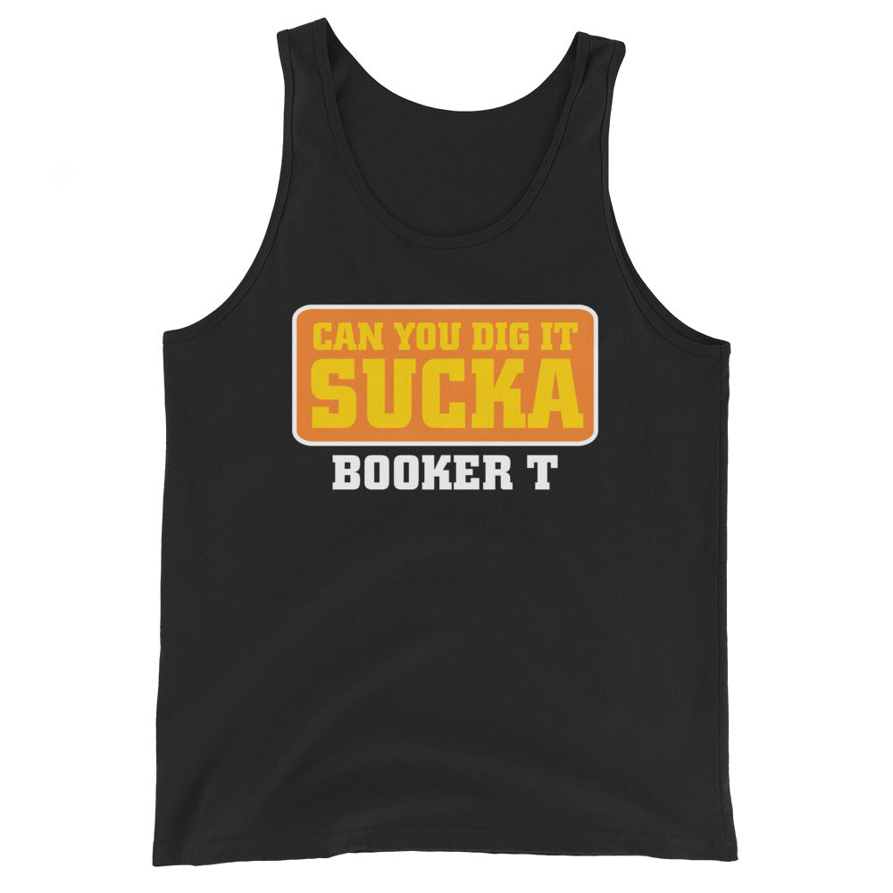 [Color:Black] Booker T "Can You Dig It?" Tank Top