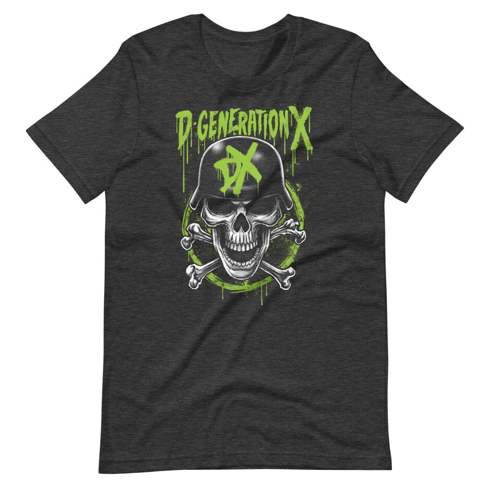 D-Generation X "DX Army Skull" T-Shirt
