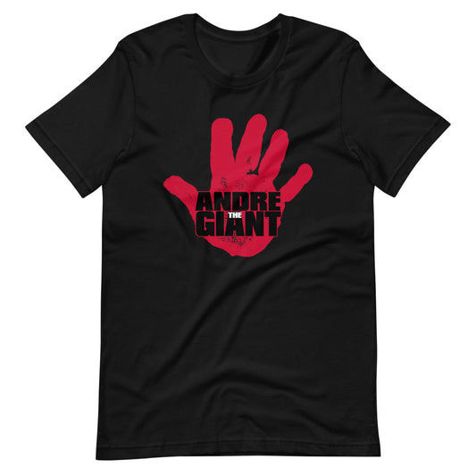[Color:Black] Andre The Giant "Hand Logo" T-Shirt