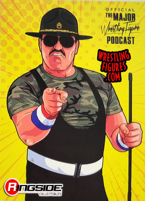 Major Wrestling Figure Podcast Major Bendies Sgt. Slaughter [Exclusive] Action & Toy Figures PWcatalog