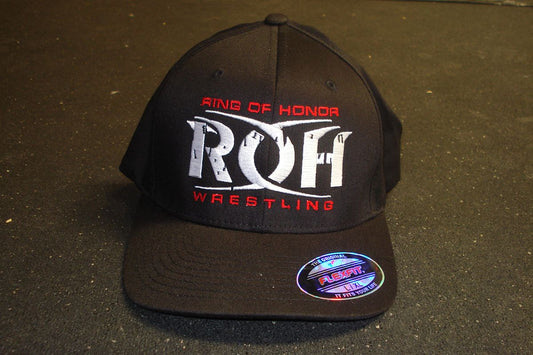 Ring of Honor New Logo Flex Fit Baseball Cap PW Catalog