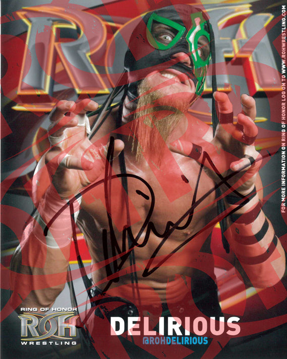DELIRIOUS AUTOGRAPHED 8X10