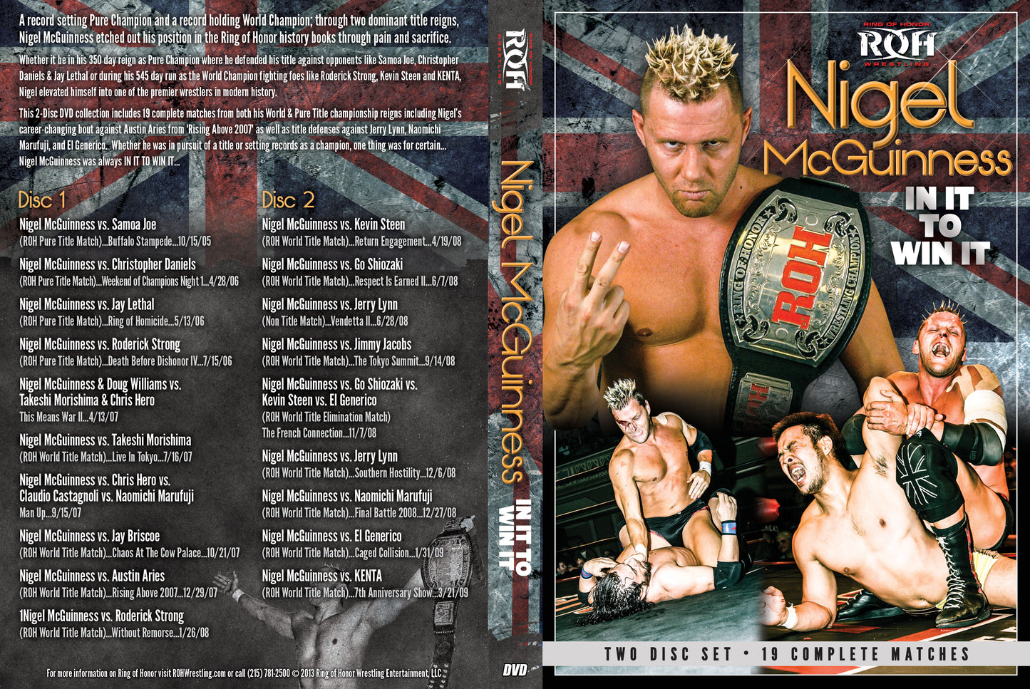 Nigel McGuinness: In It To Win It (2 Disc Set)