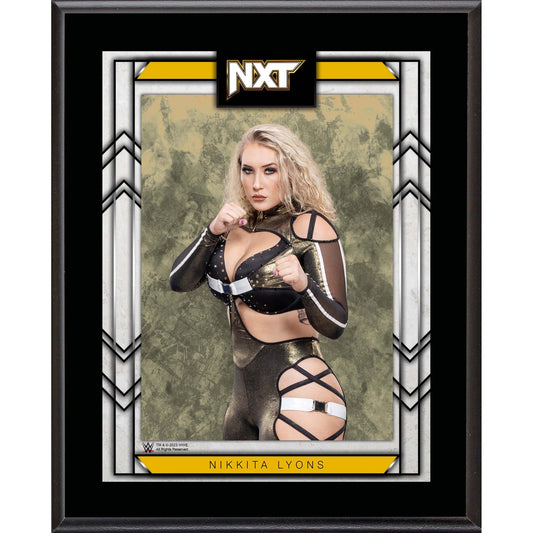 Nikkita Lyons WWE NXT 10.5" x 13" Sublimated Plaque Wall Art & Posters PWcatalog