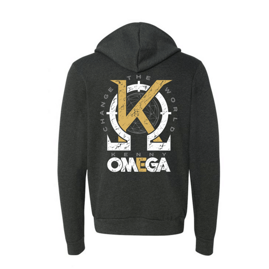 Kenny Omega Change the World Full Zip Hoodie Hoodies PW Catalog