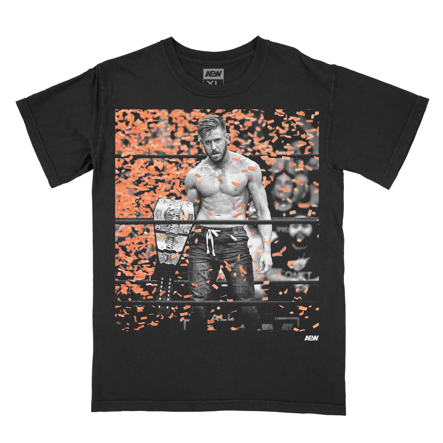 Orange Cassidy Confetti T-Shirt T-Shirt PW Catalog