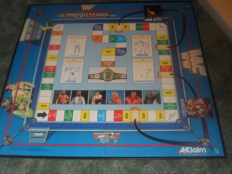 WWF WrestleMania VCR Game PWcatalog