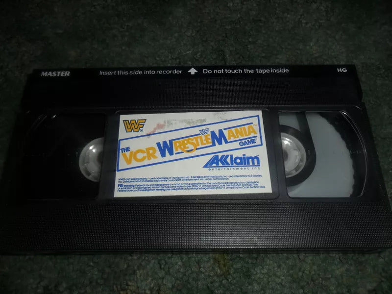 WWF WrestleMania VCR Game PWcatalog