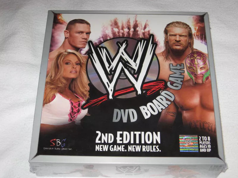 WWE DVD Board Game 2nd Edition 2006 PWcatalog